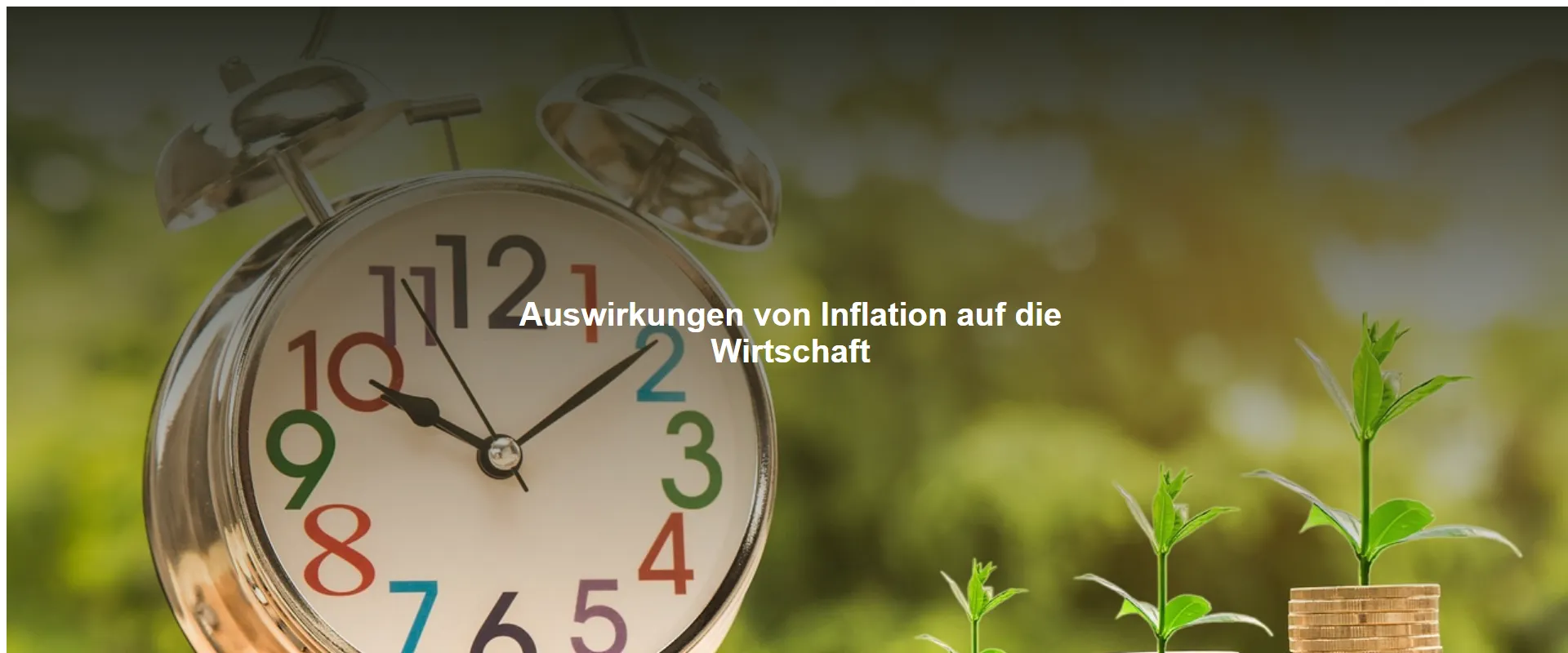 Auswirkungen von Inflation auf die Wirtschaft