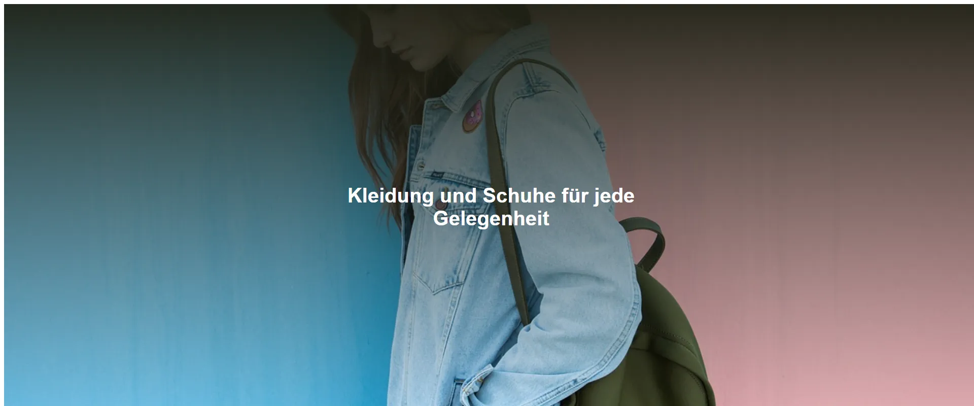 Kleidung und Schuhe für jede Gelegenheit