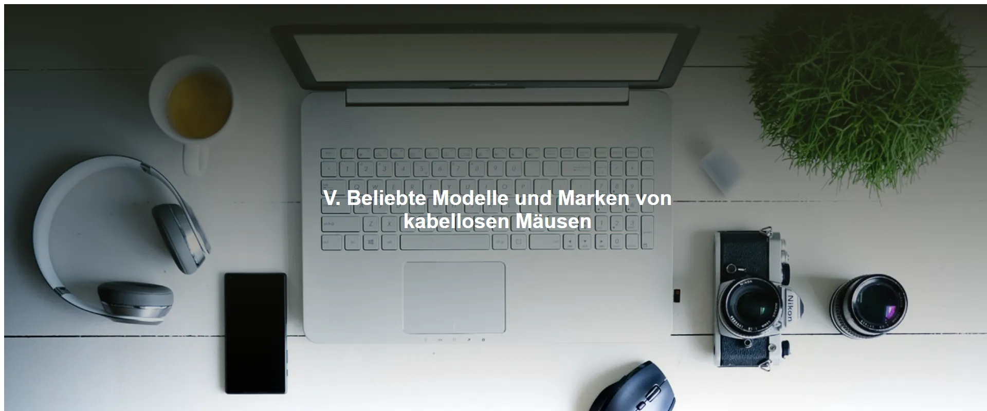 Beliebte Modelle und Marken von kabellosen Mäusen